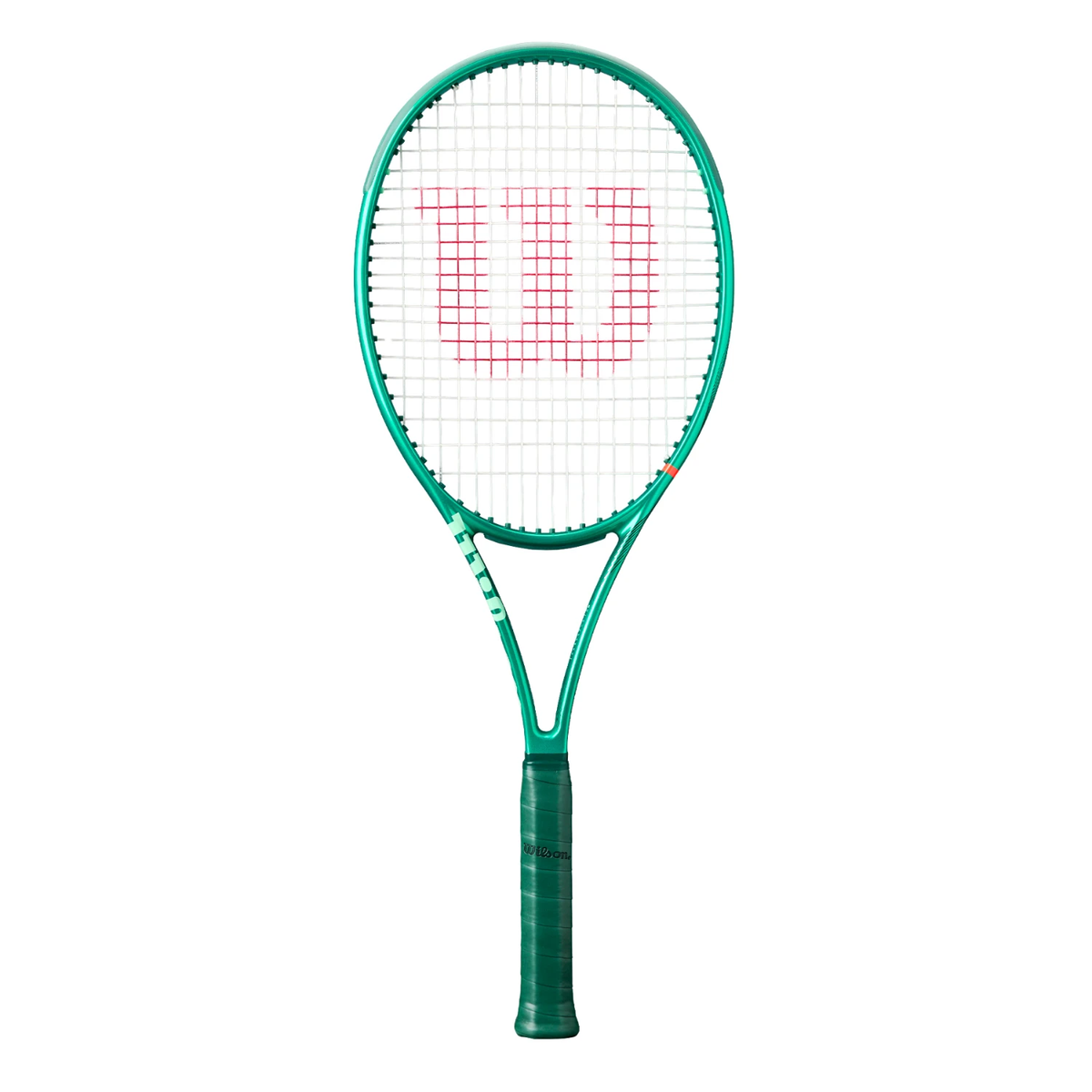 Wilson Blade 98 18X20 V10 2026 Tennis Racket, Green, front view