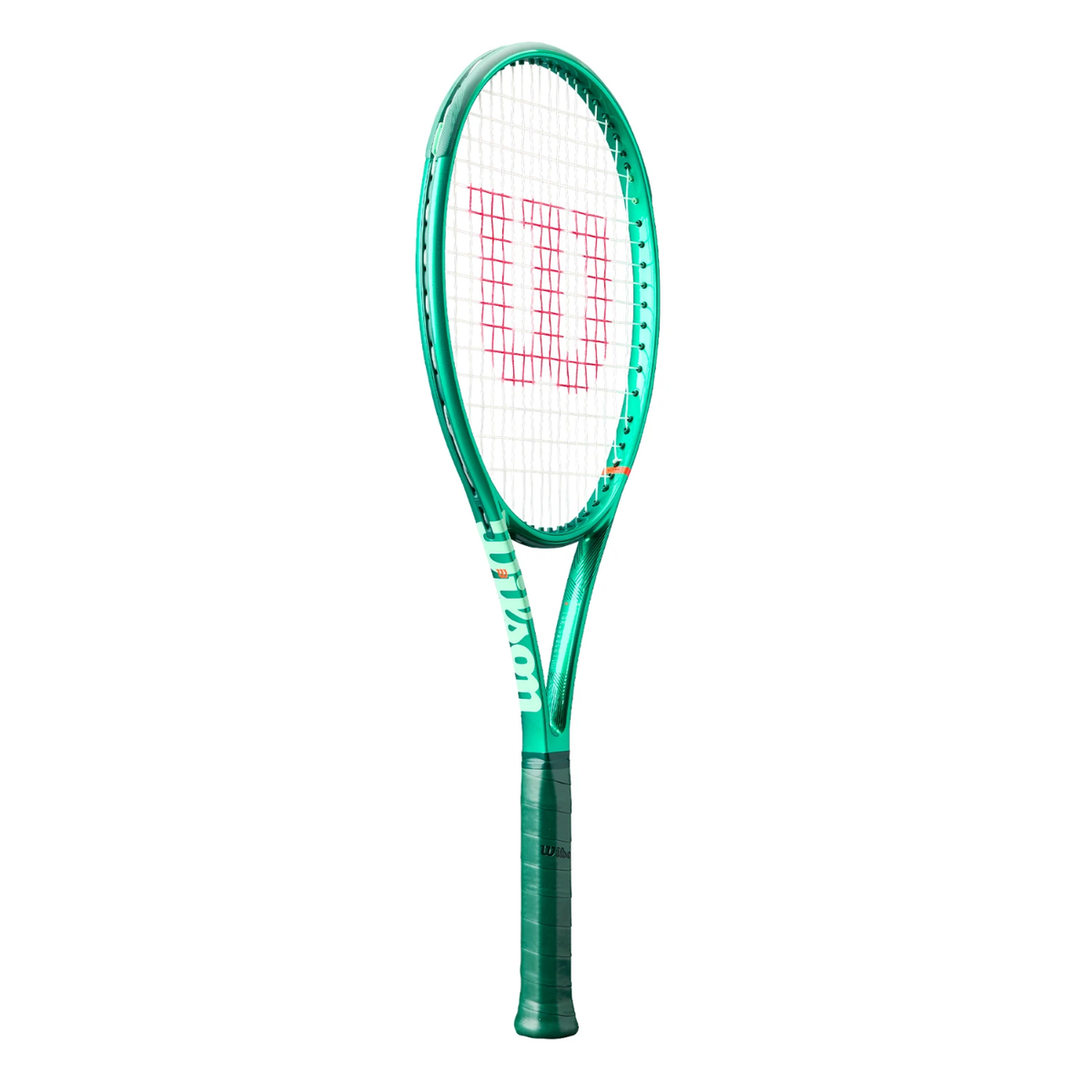 Wilson Blade 98S V10 2026 Tennis Racket, Green, side view