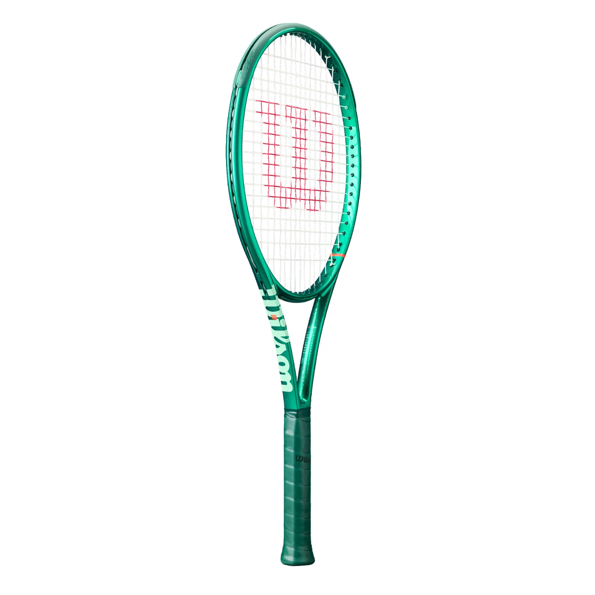 Wilson Blade 100L V10 2026 Tennis Racket, Green, back view
