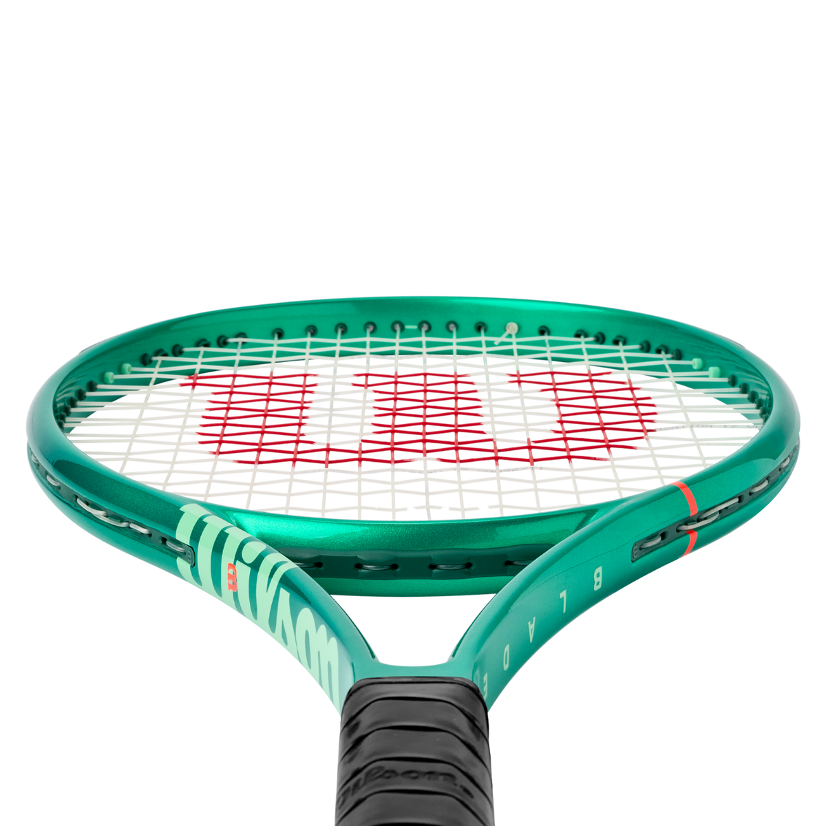 Wilson Blade 101 Team V10 2026 Tennis Racket, Green, detail view