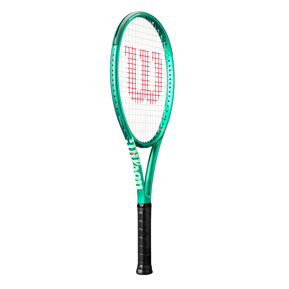 Wilson Blade 101 Team V10 2026 Tennis Racket, Green, side view