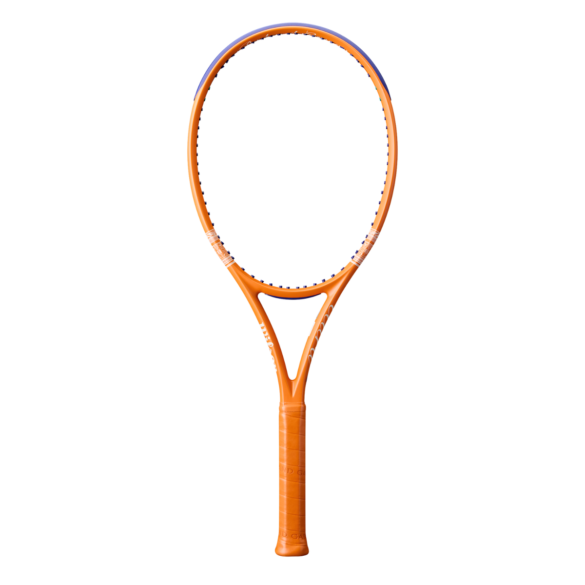 Wilson Ultra 100L V5 RG Tennis Racket, Clay, close-up detail