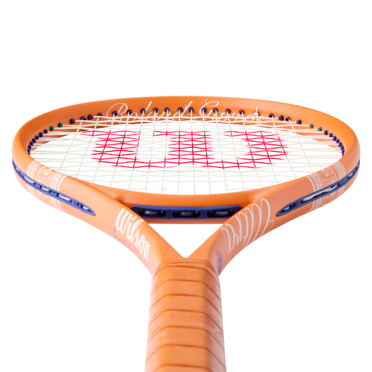 Wilson Ultra 100L V5 RG Tennis Racket, Clay, detail view