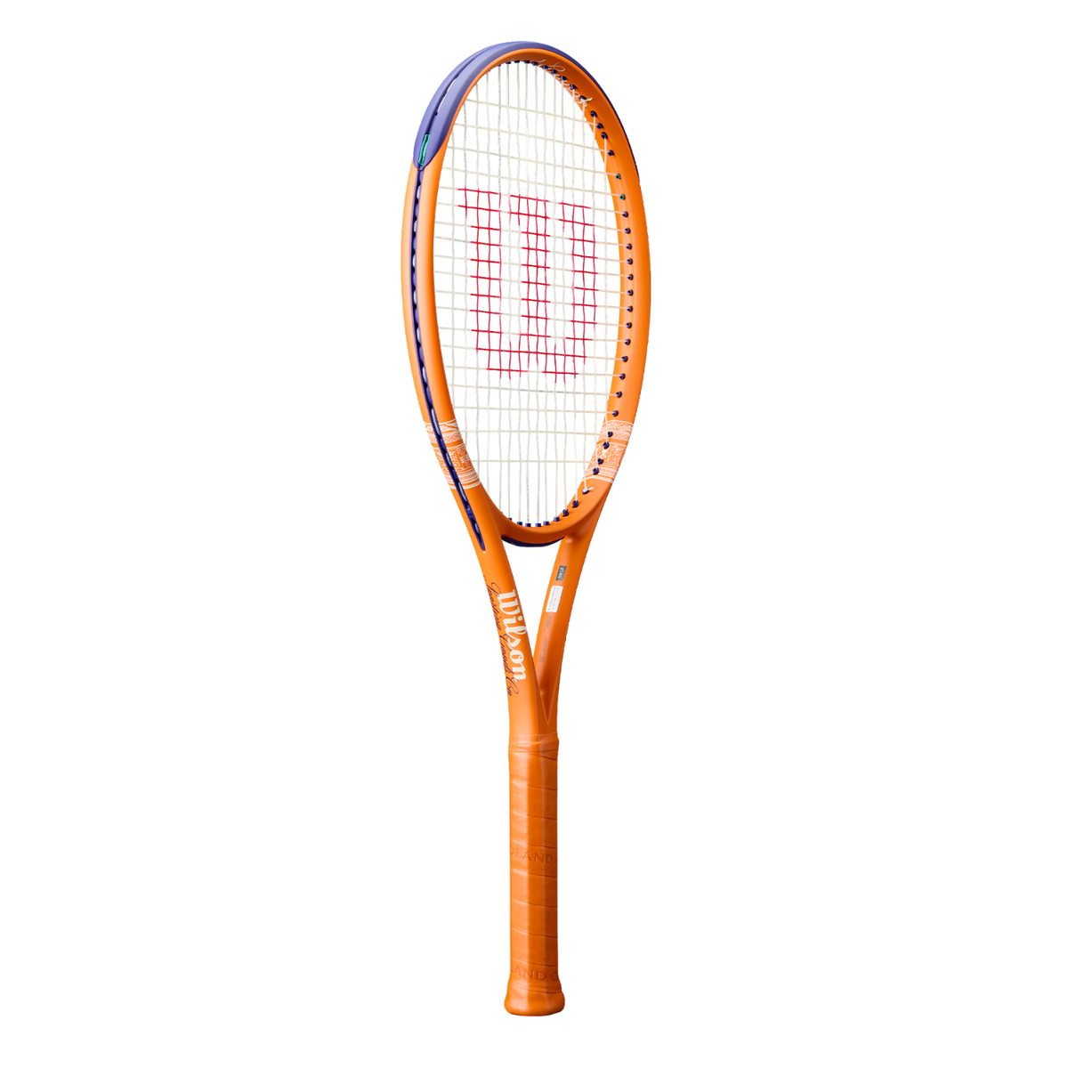 Wilson Ultra 100L V5 RG Tennis Racket, Clay, side view