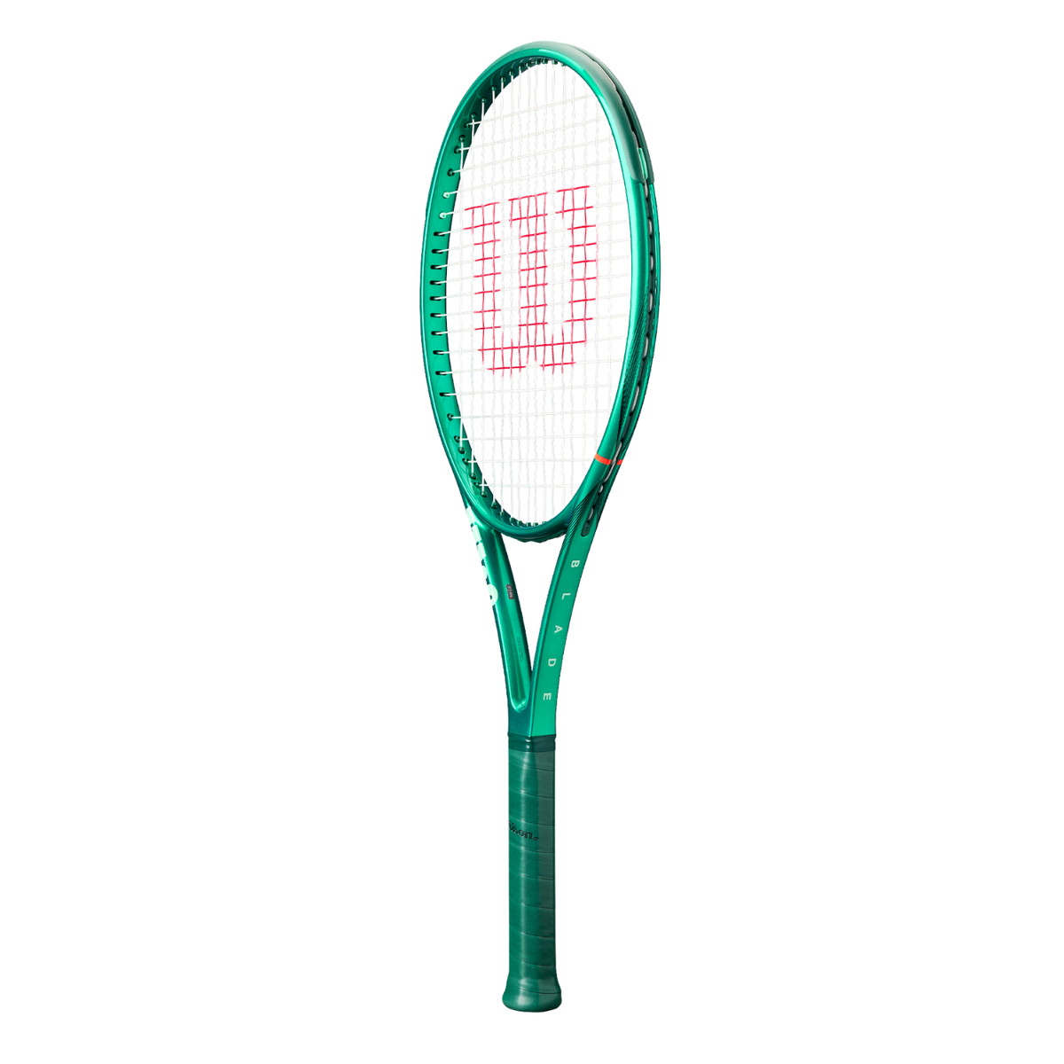 Wilson Blade 104 V10 2026 Tennis Racket, Green, back view