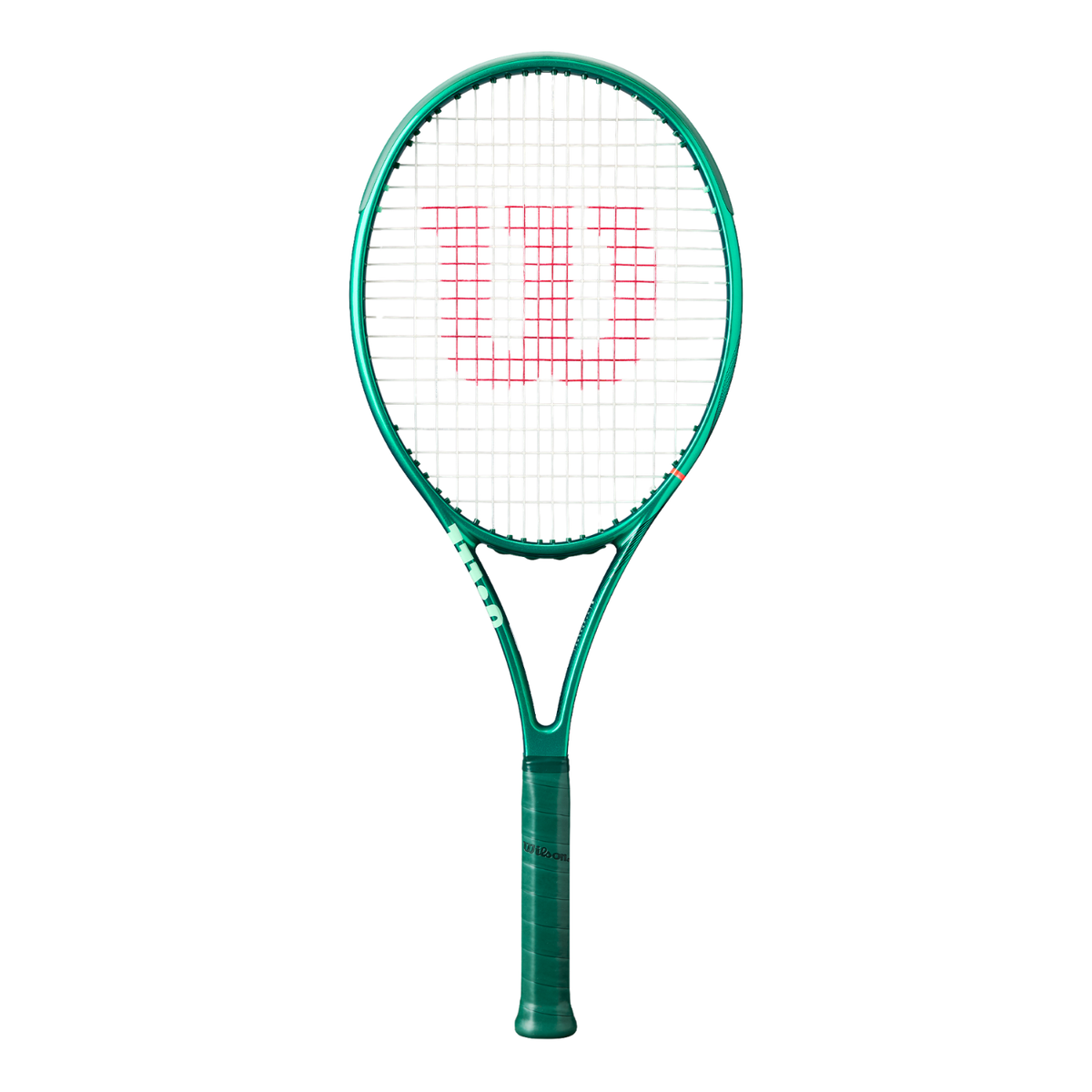 Wilson Blade 104 V10 2026 Tennis Racket, Green, front view