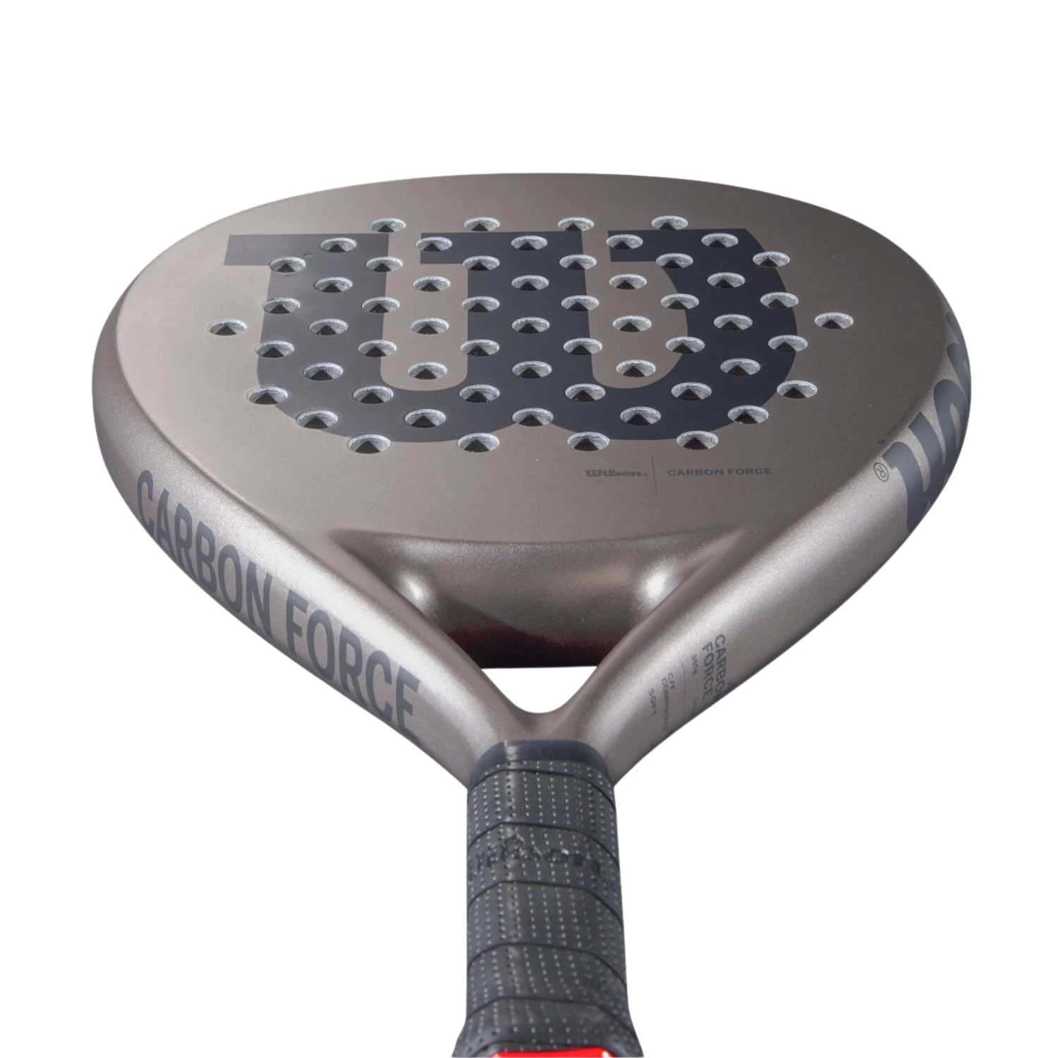 Wilson Carbon Force Padel Racket, Grey, alternative view