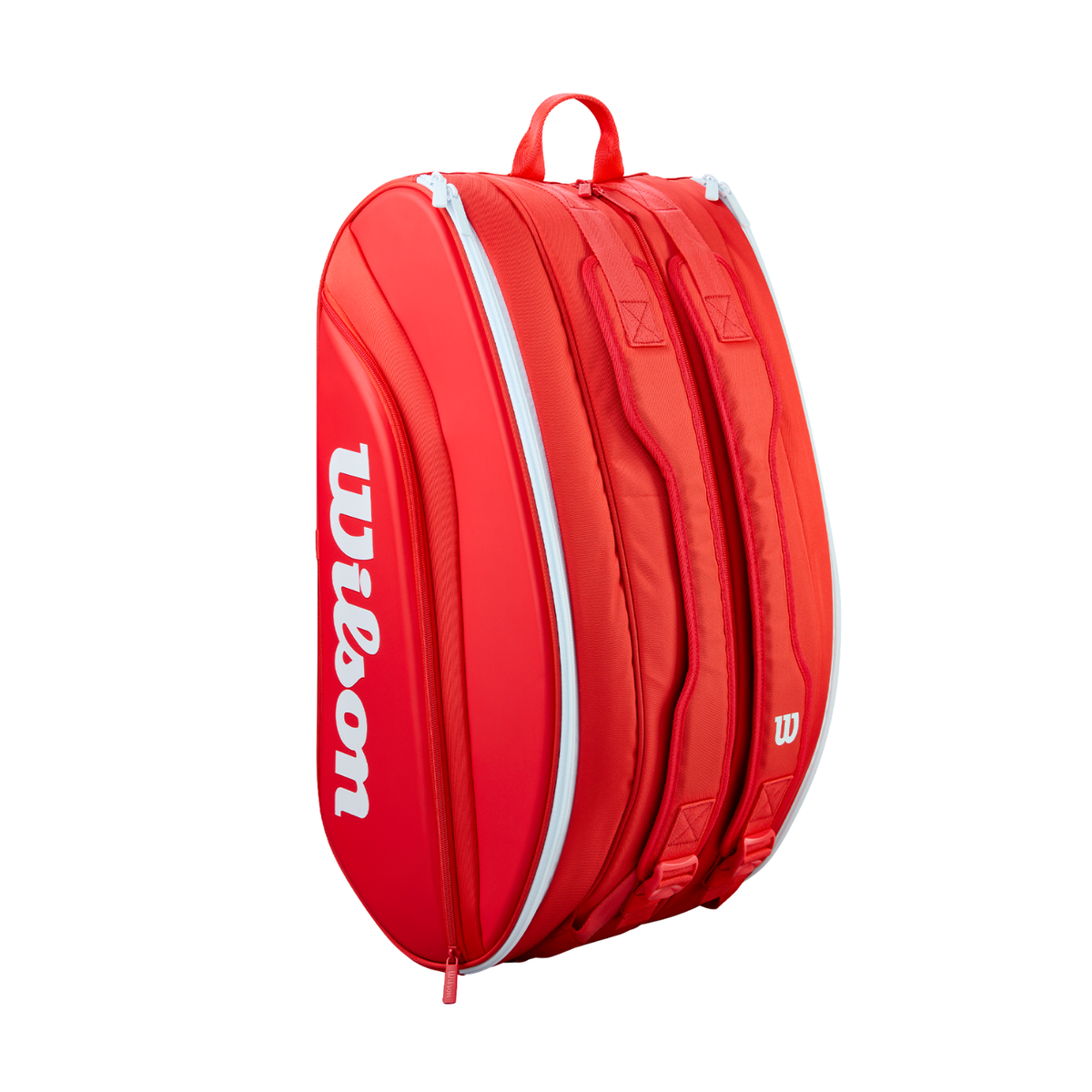Wilson Super Tour Red Padel Bag 2026, side view