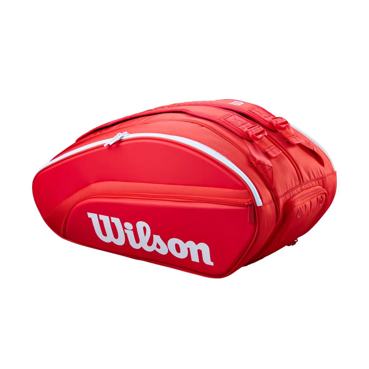 Wilson Super Tour Red Padel Bag 2026, back view