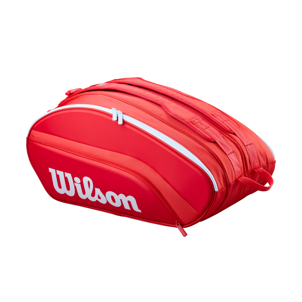 Wilson Super Tour Red Padel Bag 2026, front view