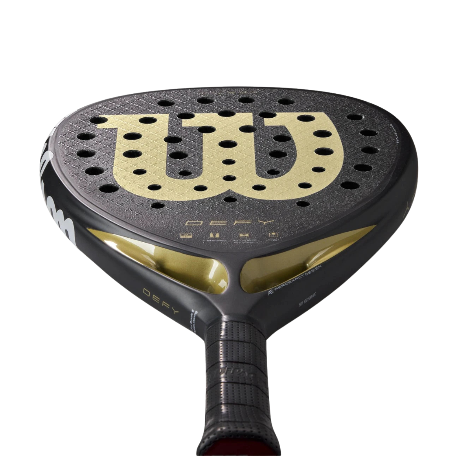 Wilson Defy V1 Padel Racket -Black/Gold Padel Wilson