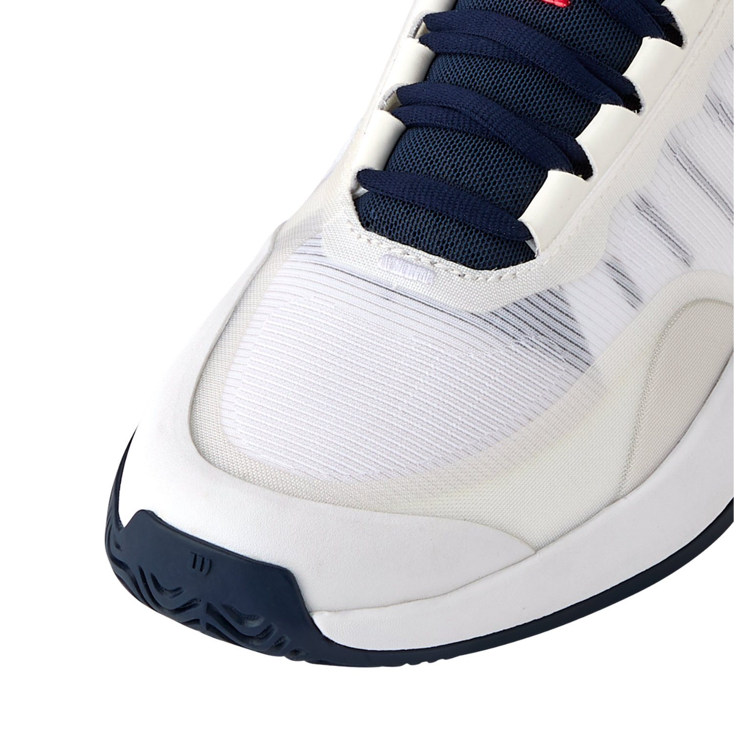 Wilson Intrigue Tour Tennis Shoe Women - White/Navy Tennis Shoes Wilson