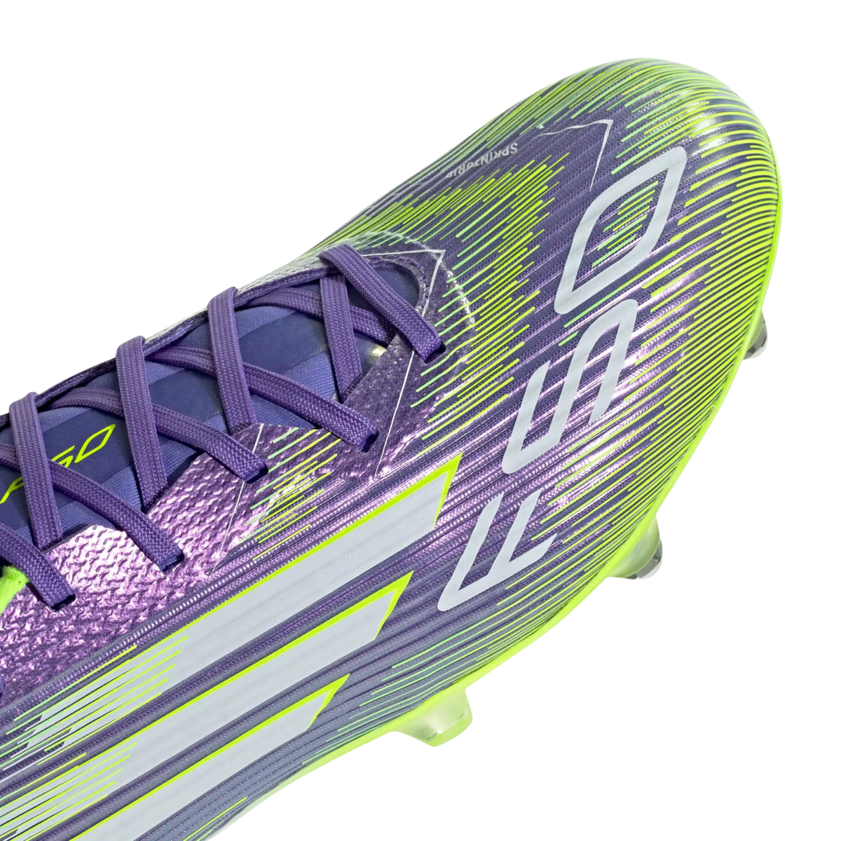 Adidas F50 League SG Football Boots Unisex, Purple/Lemon, additional view