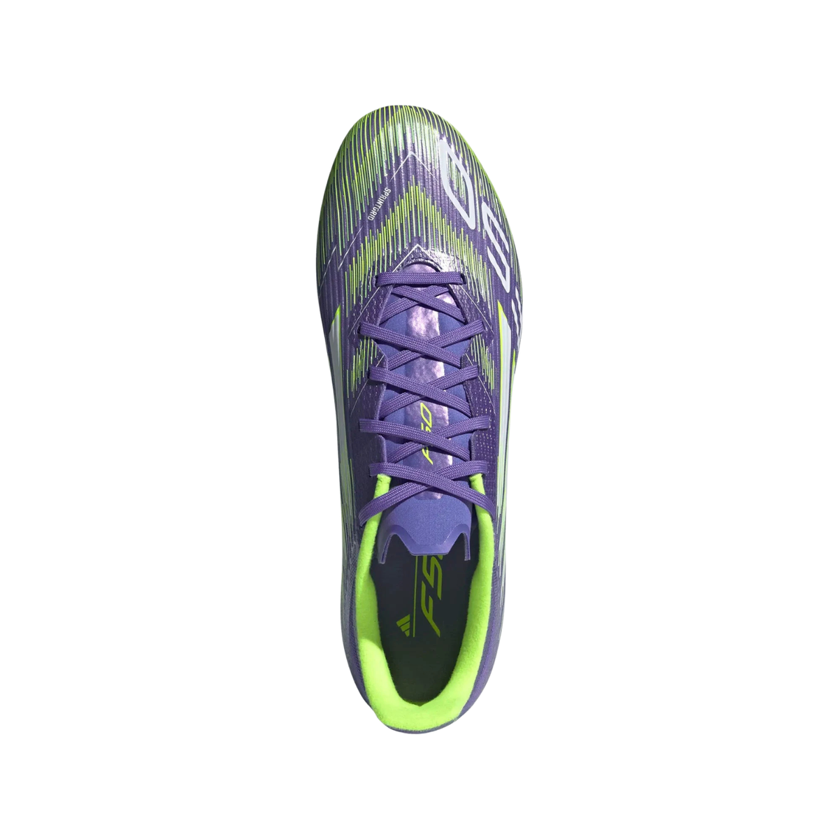 Adidas F50 League SG Football Boots Unisex, Purple/Lemon, alternative view