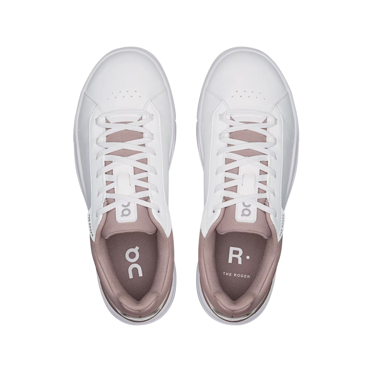 On Running The Roger Advantage Tennis Shoe Women - White/heron Tennis Shoes On Running