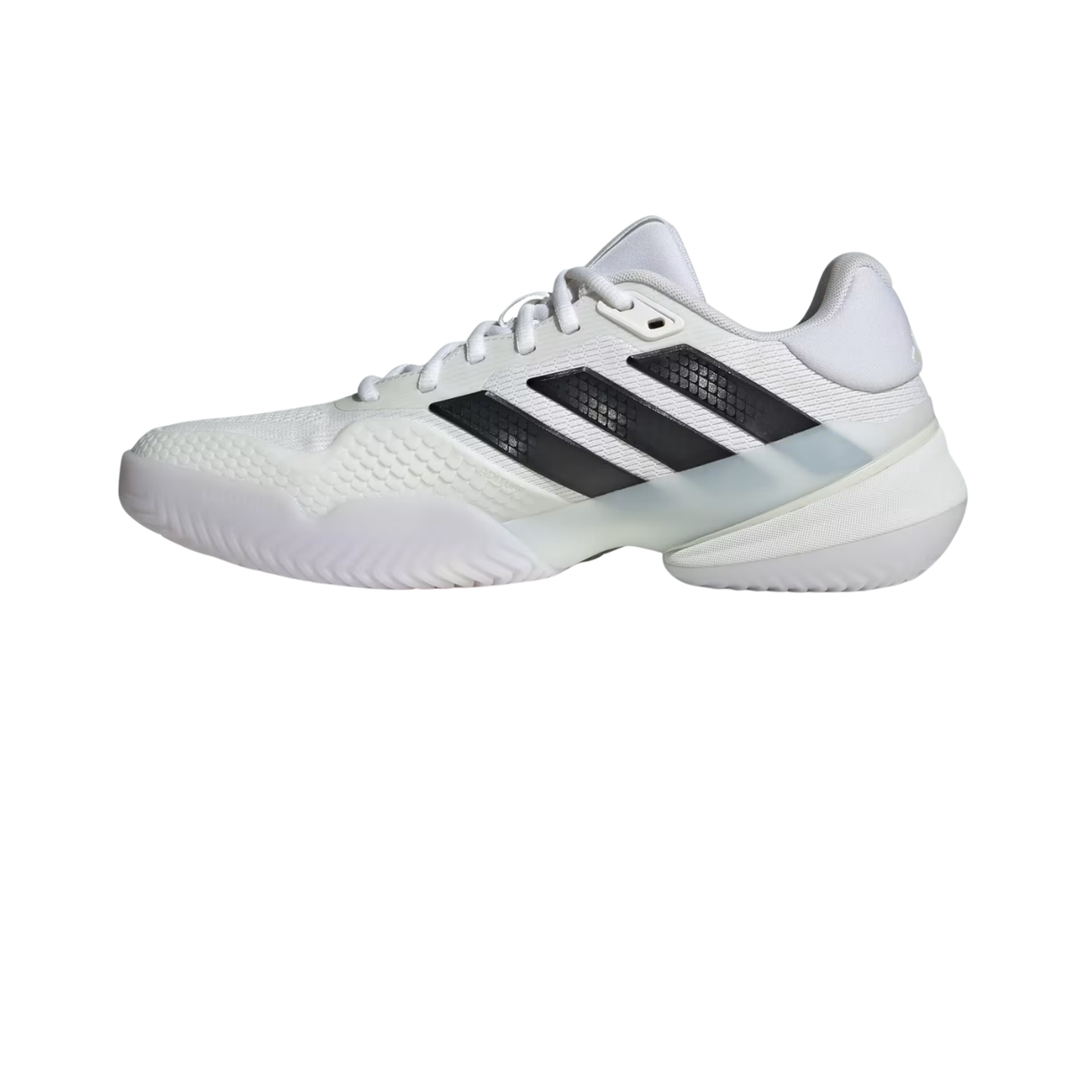 Adidas Barricade 14 Tennis Shoe Men, White, back view