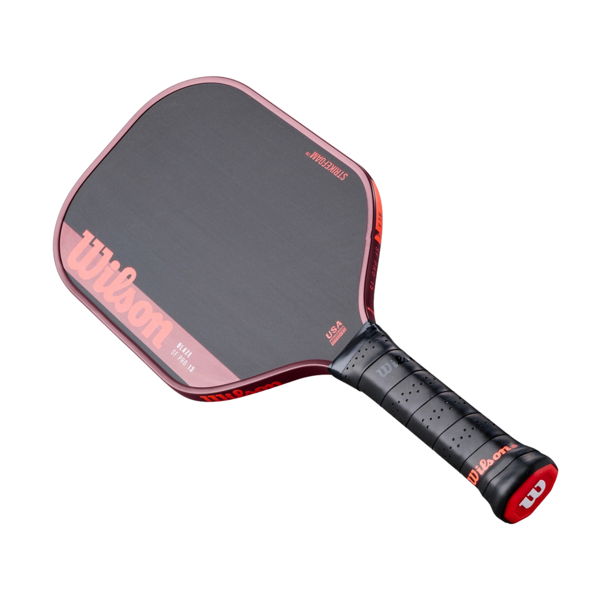 Wilson Blaze SF Pro 13 2026 Pickleball Paddle, Black/Red, alternative view