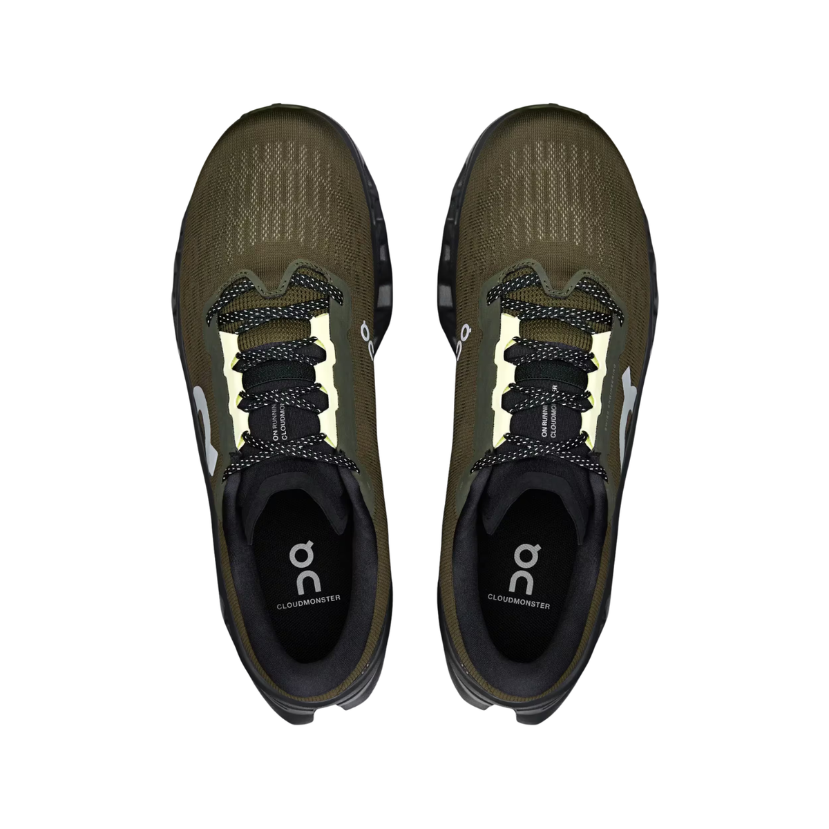 On Running Cloudmonster 3 Running Shoe Men - Olive/Eclipse Running Shoes On Running