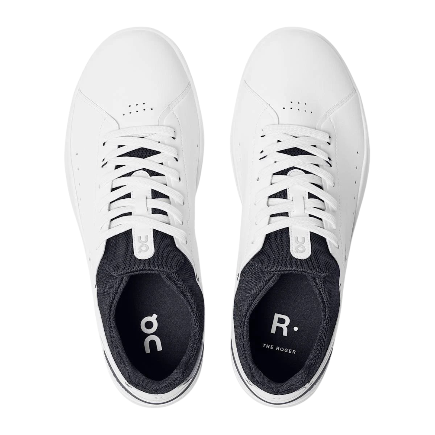 On Running The Roger Advantage Tennis Shoe Men - White/Midnight Tennis Shoes On Running