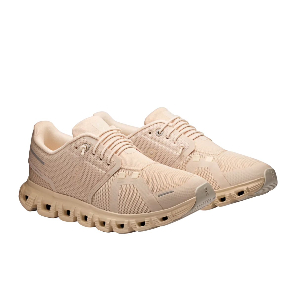 On Running Cloud 6 Running Shoe Women - Sand/Sand Running Shoes On Running