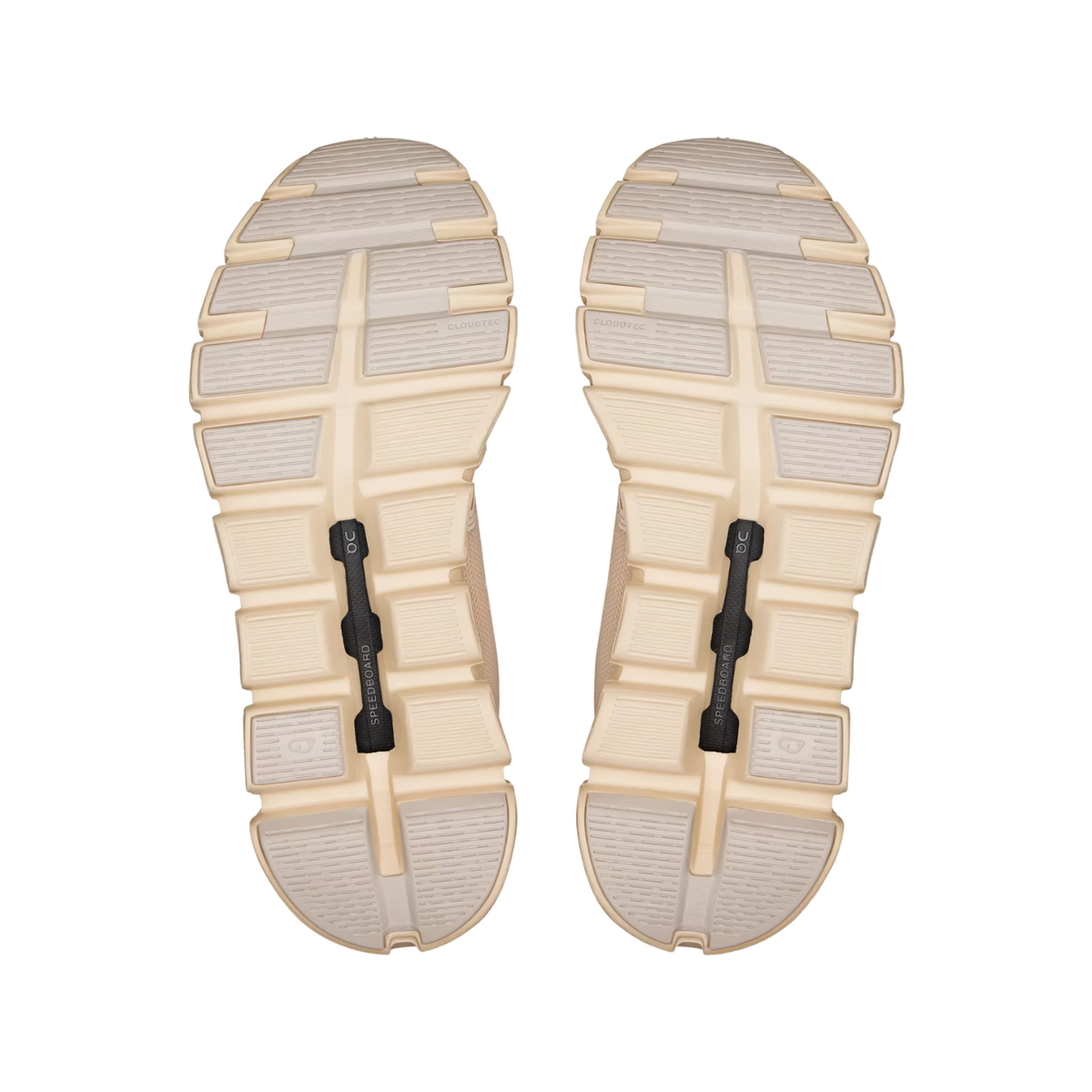 On Running Cloud 6 Running Shoe Women - Sand/Sand Running Shoes On Running