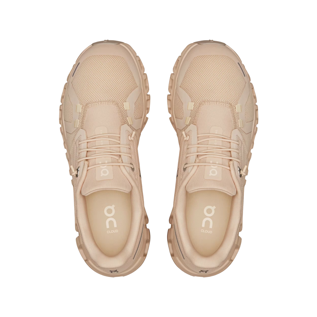 On Running Cloud 6 Running Shoe Women - Sand/Sand Running Shoes On Running