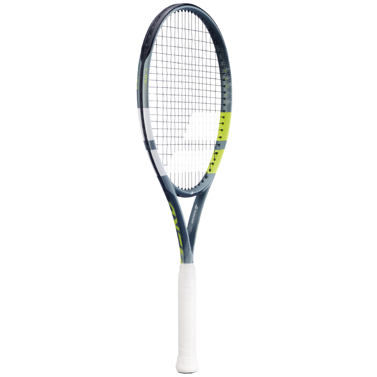Babolat Evo Aero Lite 2026 Tennis Racket Strung, Grey/Yellow, view 9