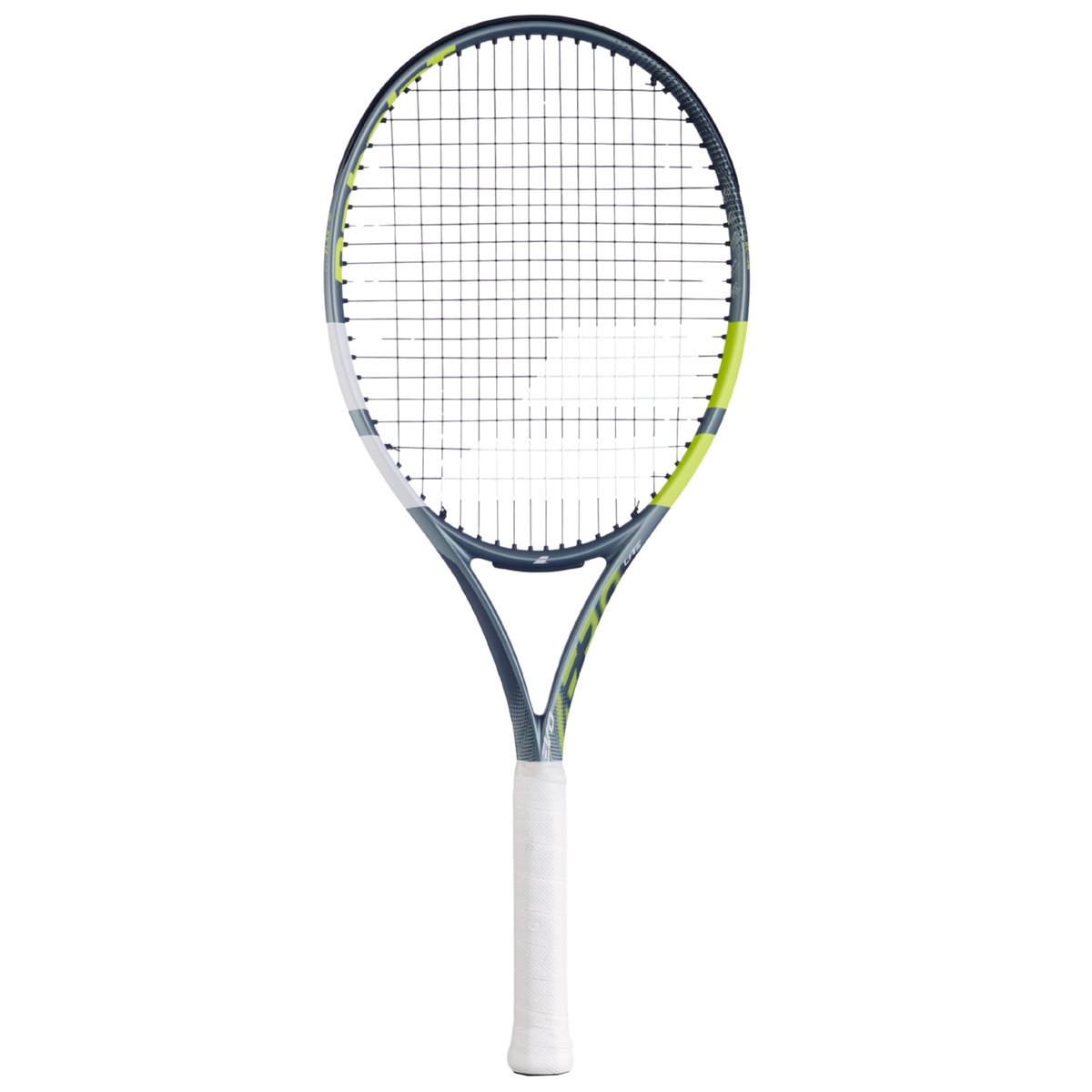 Babolat Evo Aero Lite 2026 Tennis Racket Strung, Grey/Yellow, additional view