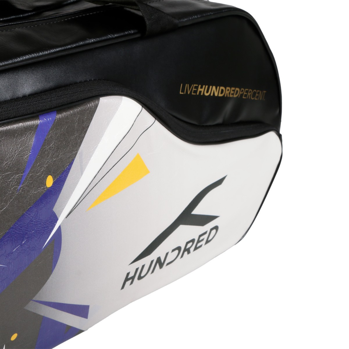 Hundred Trailblazer Badminton Kit Bag, Blue/Black, view 11