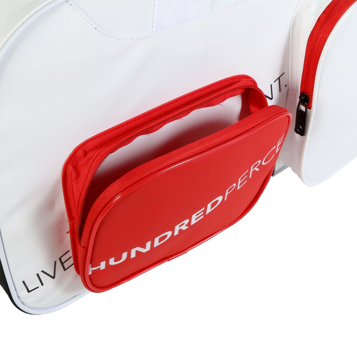 Hundred Racket Bag - White Luggage Hundred