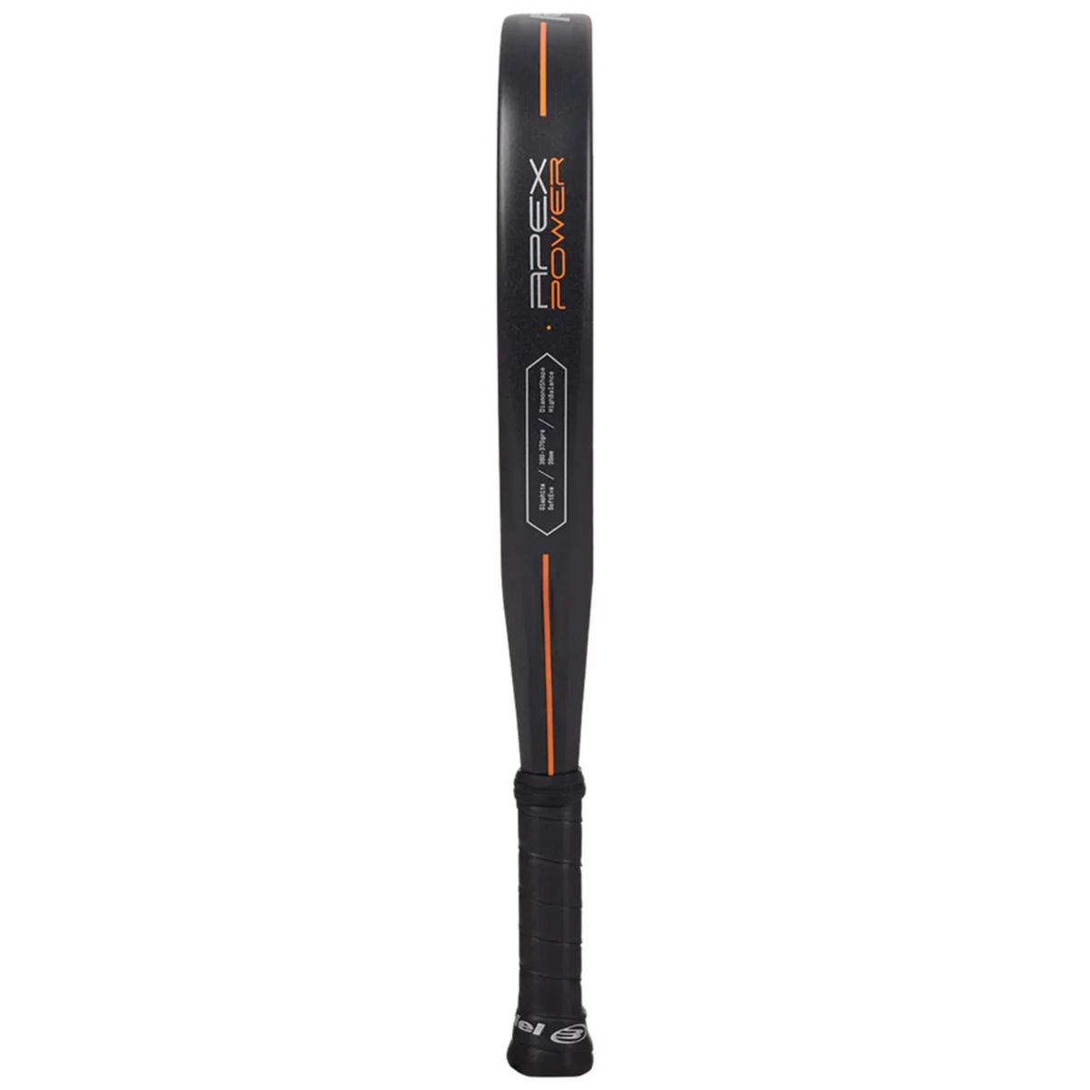 BullPadel Apex Power Padel Racket - Black Padel Rackets BullPadel