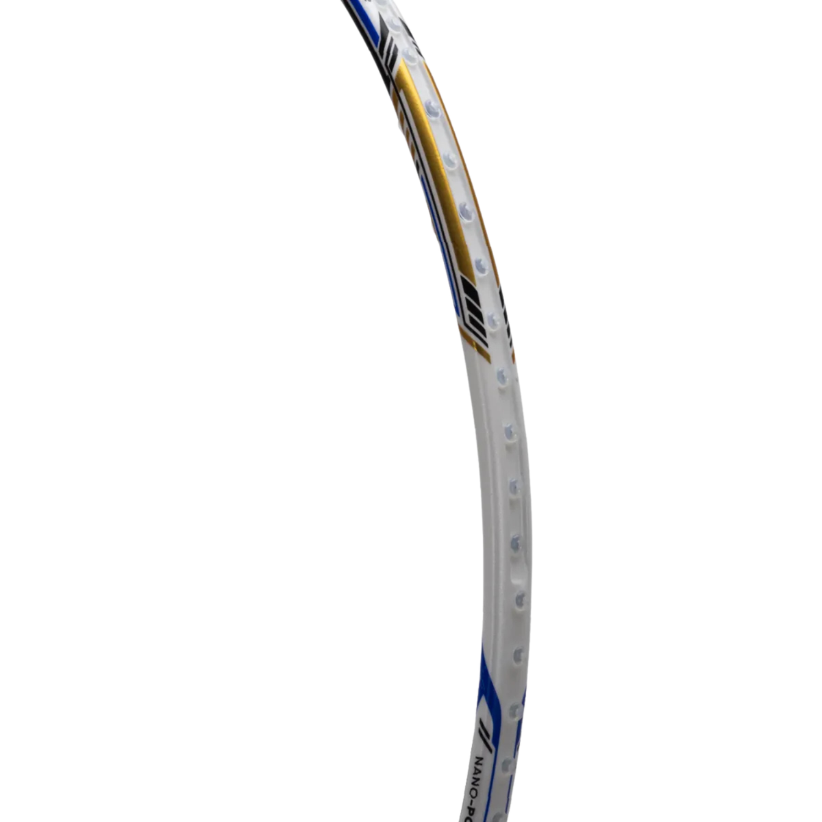 Hundred Nuclear 72 Badminton Racket, White/Black/Blue, additional view