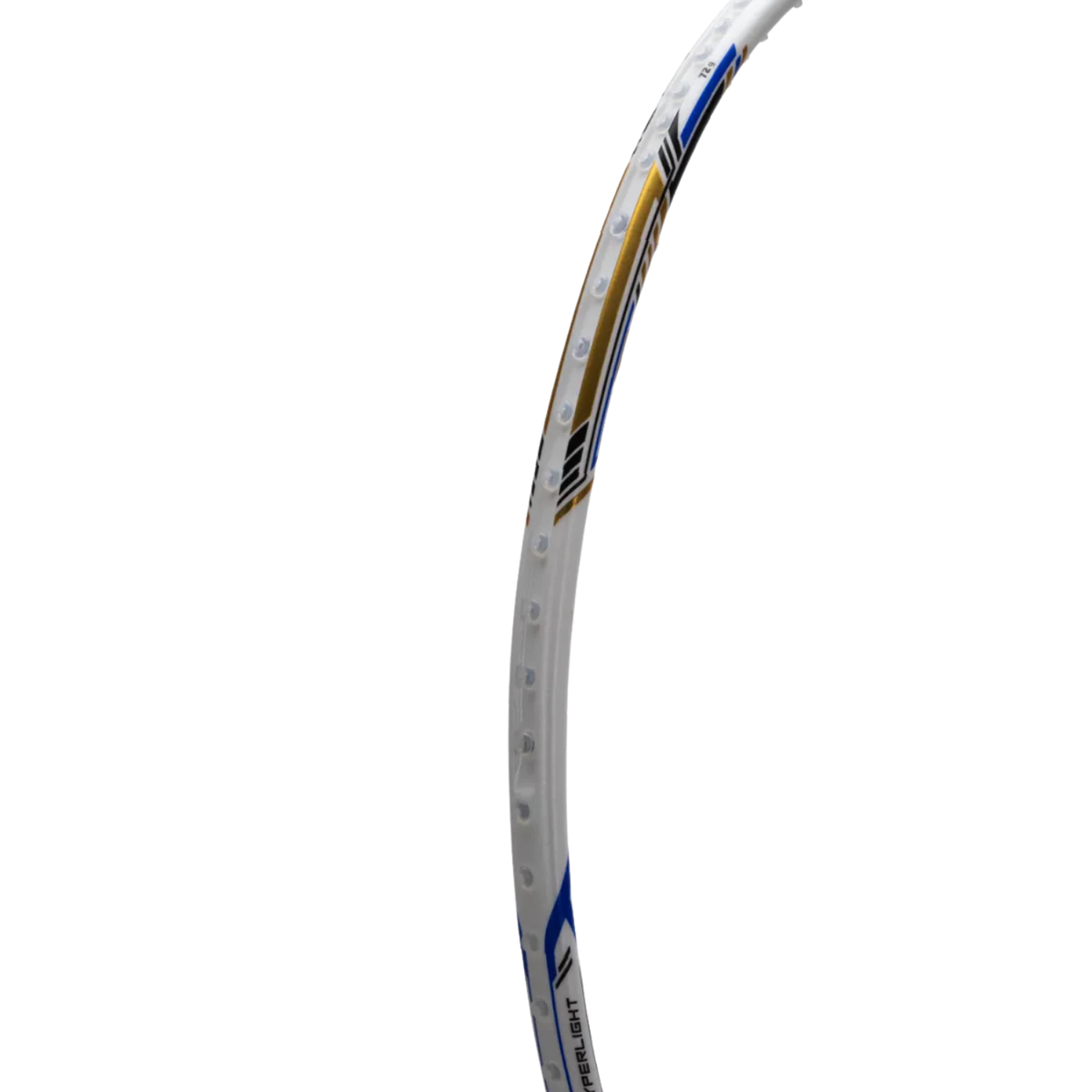 Hundred Nuclear 72 Badminton Racket, White/Black/Blue, alternative view
