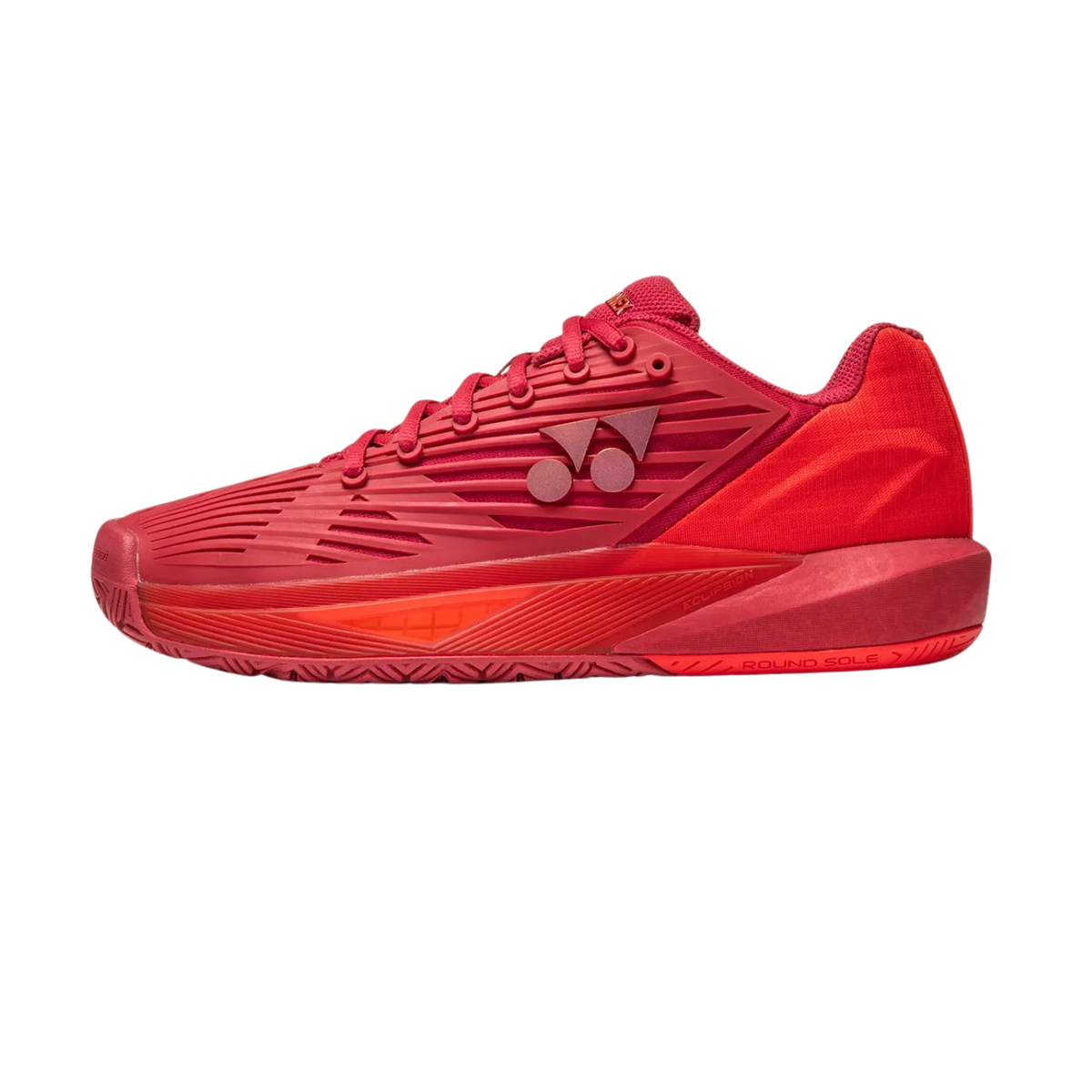 Yonex Eclipsion 5 Tennis Shoes Women, Ruby Red, front view