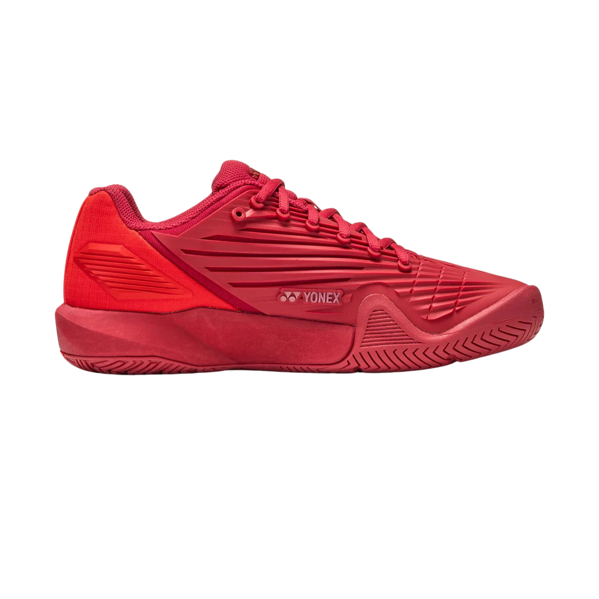Yonex Eclipsion 5 Tennis Shoes Women, Ruby Red, back view