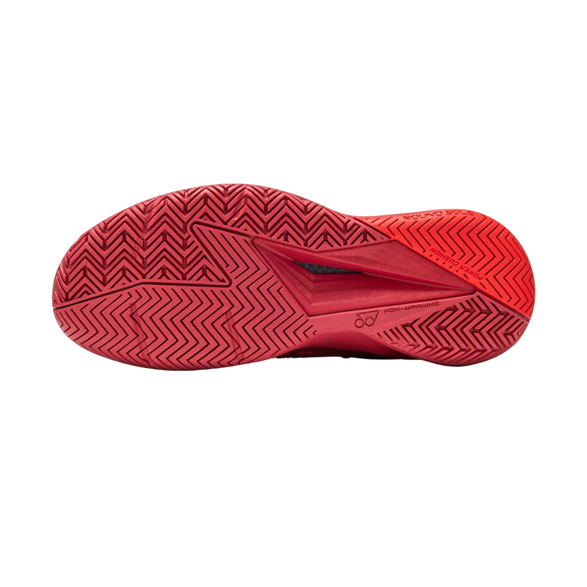 Yonex Eclipsion 5 Tennis Shoes Women, Ruby Red, close-up detail