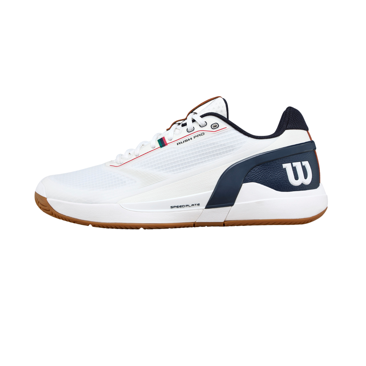 Wilson Rush Pro 5 Clay Tennis Shoe Men - White/Navy White Navy Tennis Shoes Wilson