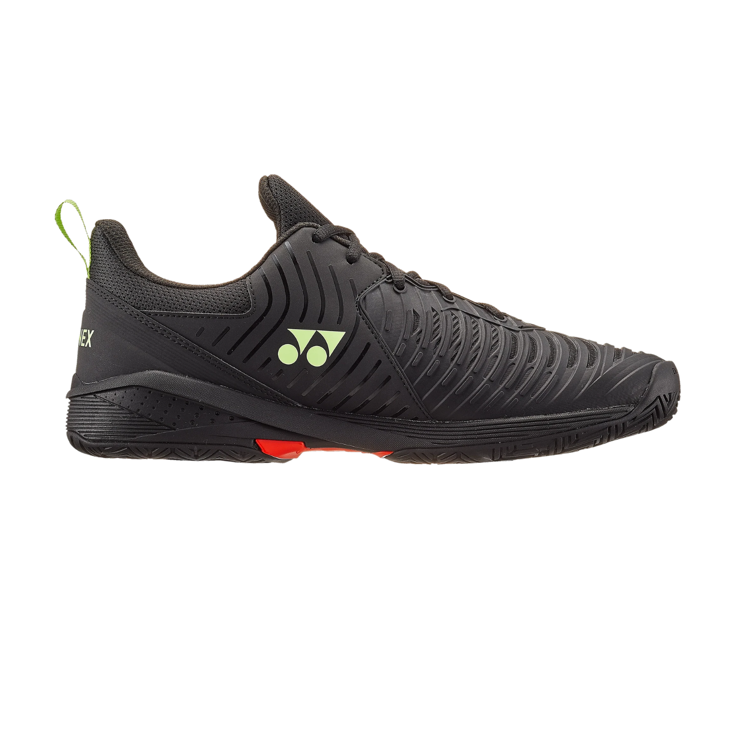 Yonex Sonicage 3 Tennis Shoes Mens - Black/Lime Clearance Yonex