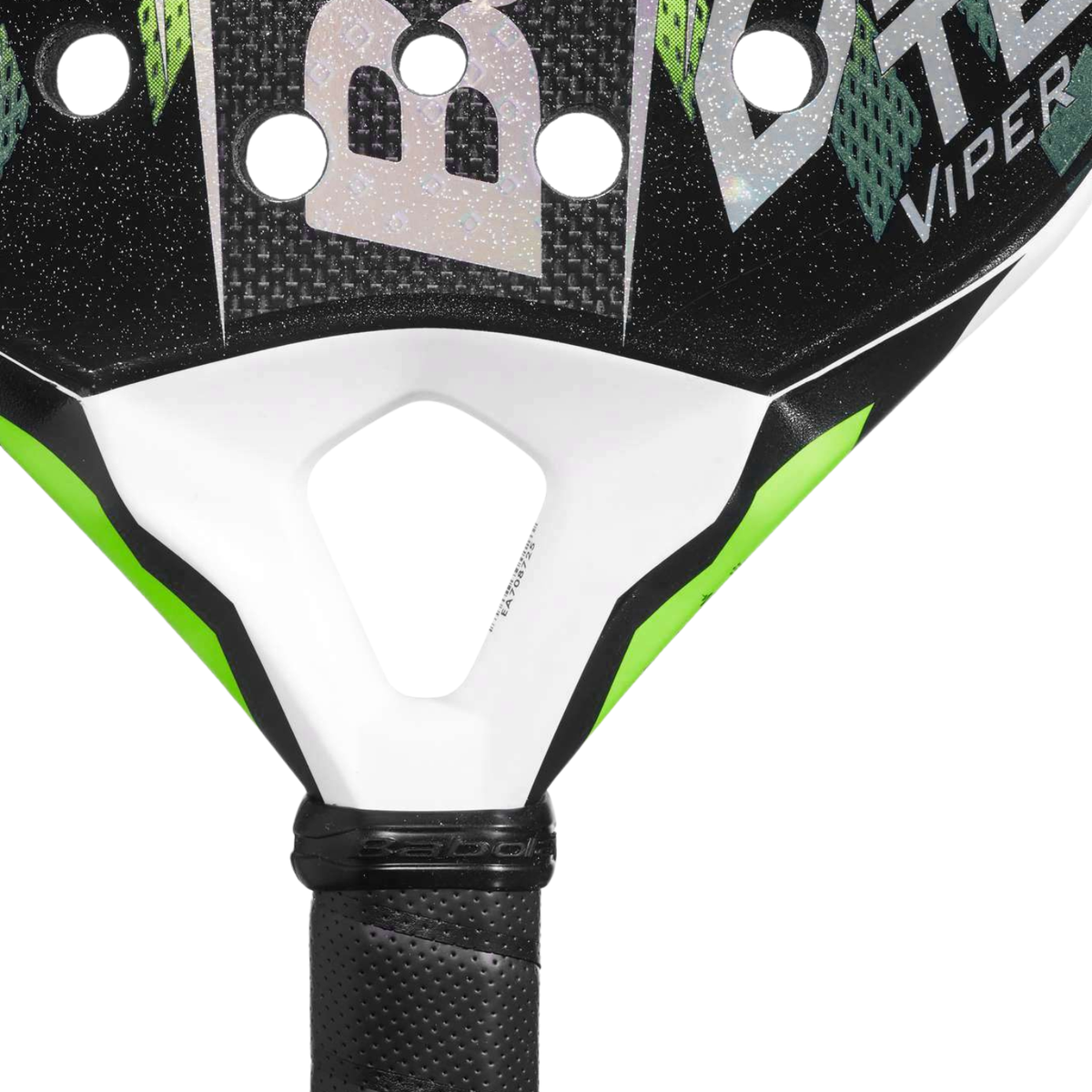 Babolat Counter Viper 2.6 Padel Racket, Yellow, detail view