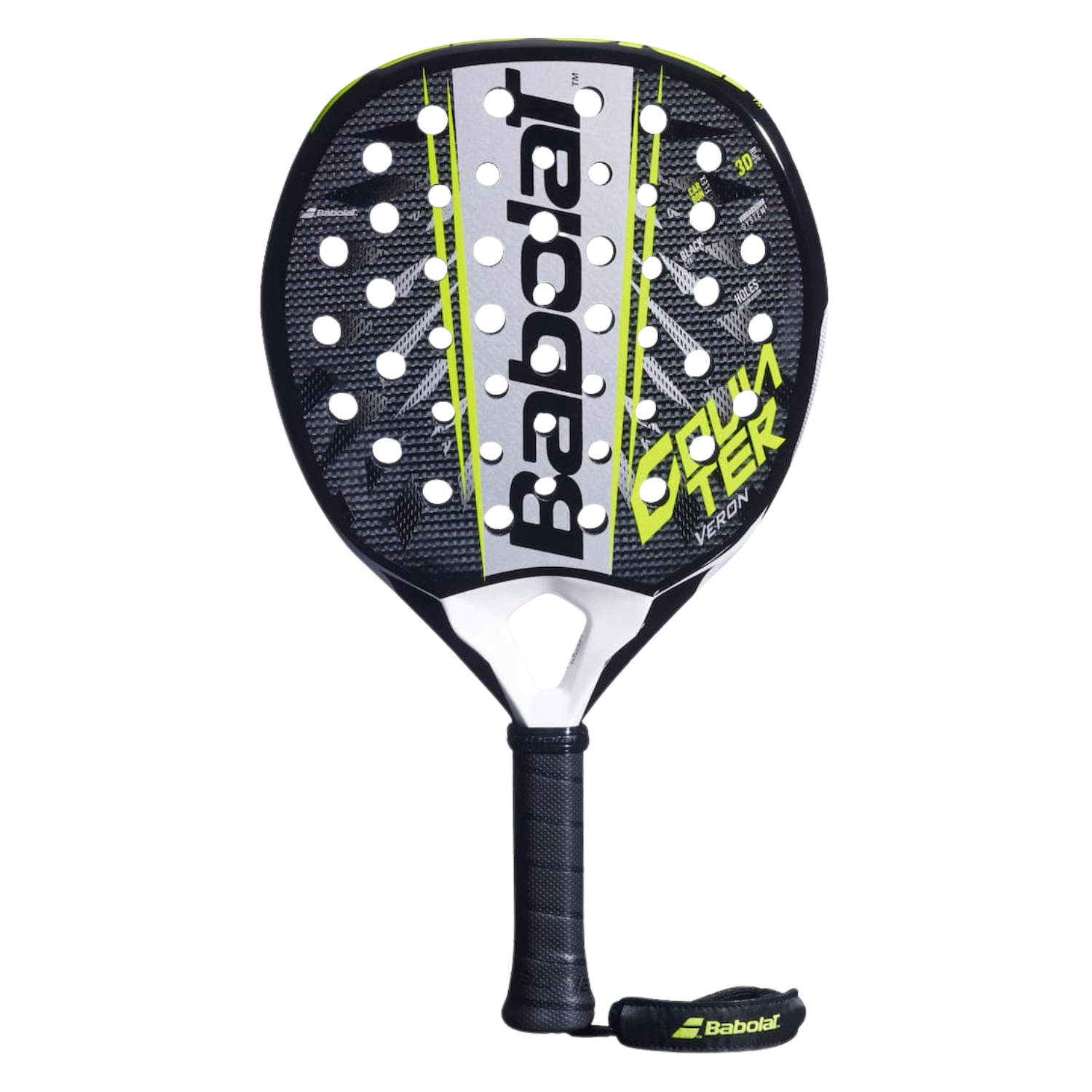 Babolat Counter Veron 2.6 Padel Racket - Yellow (150181) Padel Rackets Babolat