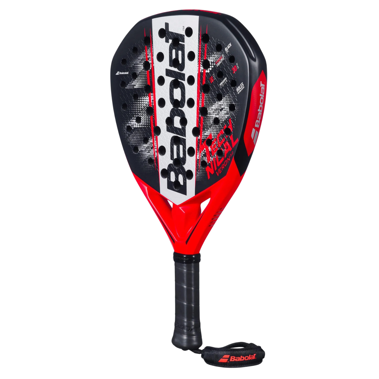 Babolat Technical Veron 3.0 Padel Racket - Red (150183) Padel Rackets Babolat
