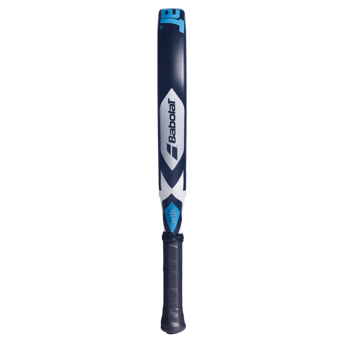 Babolat Air Viper 2.6 Padel Racket, Black/Blue, side view