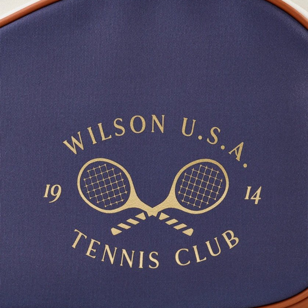 Wilson Heritage V2 6 Racket Bag, Cream/Navy, additional view