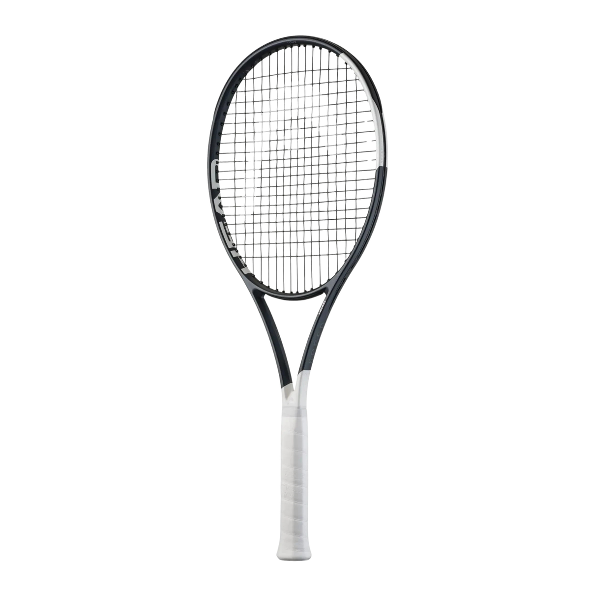 Demo Head Speed Tour 2026 Tennis Racquet Strung, Black/White, back view
