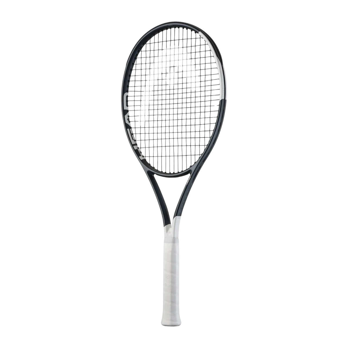 Demo Head Speed Pro 2026 Tennis Racquet Unstrung, Black/White, back view