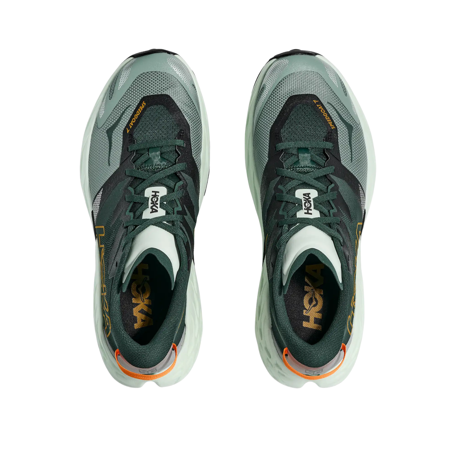 Hoka Speedgoat 7 Running Shoe Men - Bay Leaf/Sea Glass Running Shoes Hoka