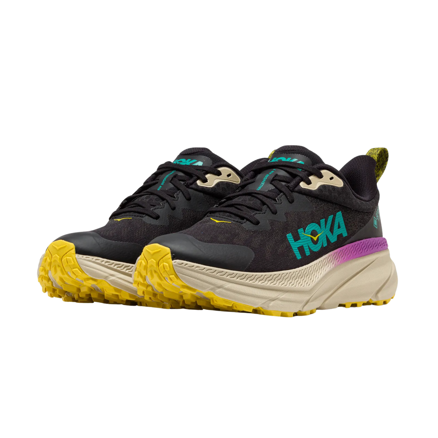 Hoka Challenger ATR 7 GTX Running Shoe Men - Black/Oatmean Running Shoes Hoka