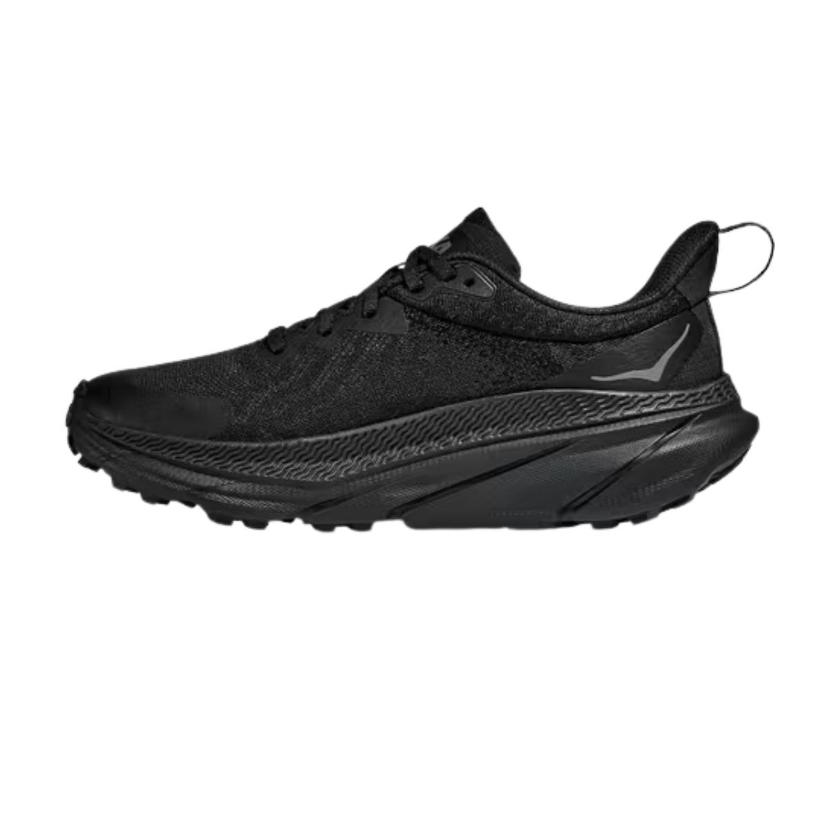Hoka Challenger ATR 7 GTX Running Shoe Men, Black/Black, back view