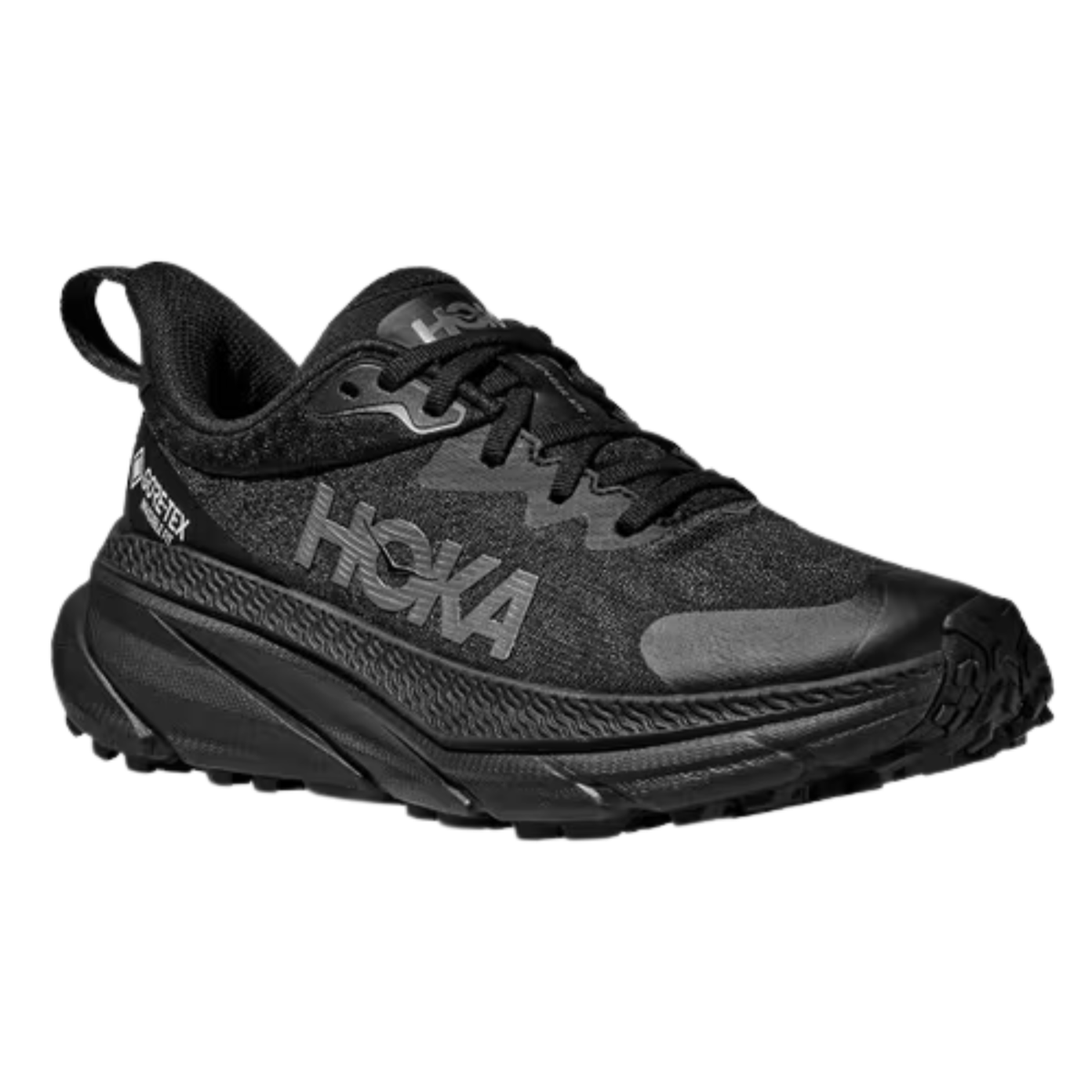 Hoka Challenger ATR 7 GTX Running Shoe Men, Black/Black, side view