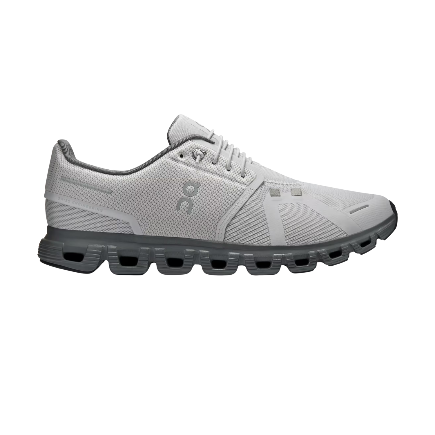 On Running Cloud 6 Running Shoe Men - Wolf/Rock 3MF10073314 Running Shoes On Running